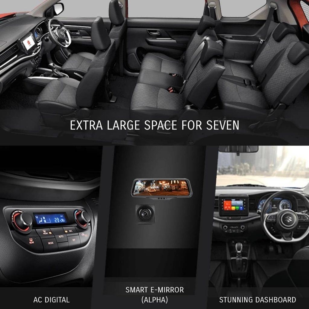 Katalog Interiror Suzuki Xl7 Dashboard audio E Mirror
